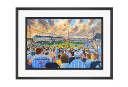 Highfield Road Stadium Fine Art Print - Coventry City FC
